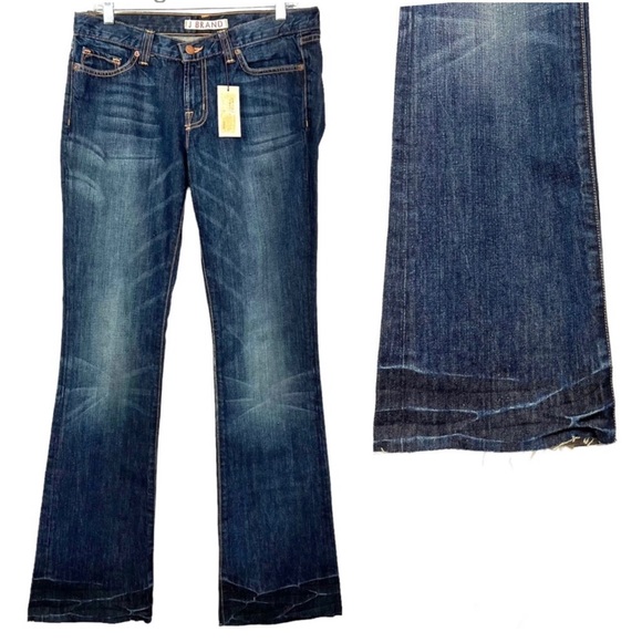 J Brand Denim - J Brand low rise boot cut jeans circa wash